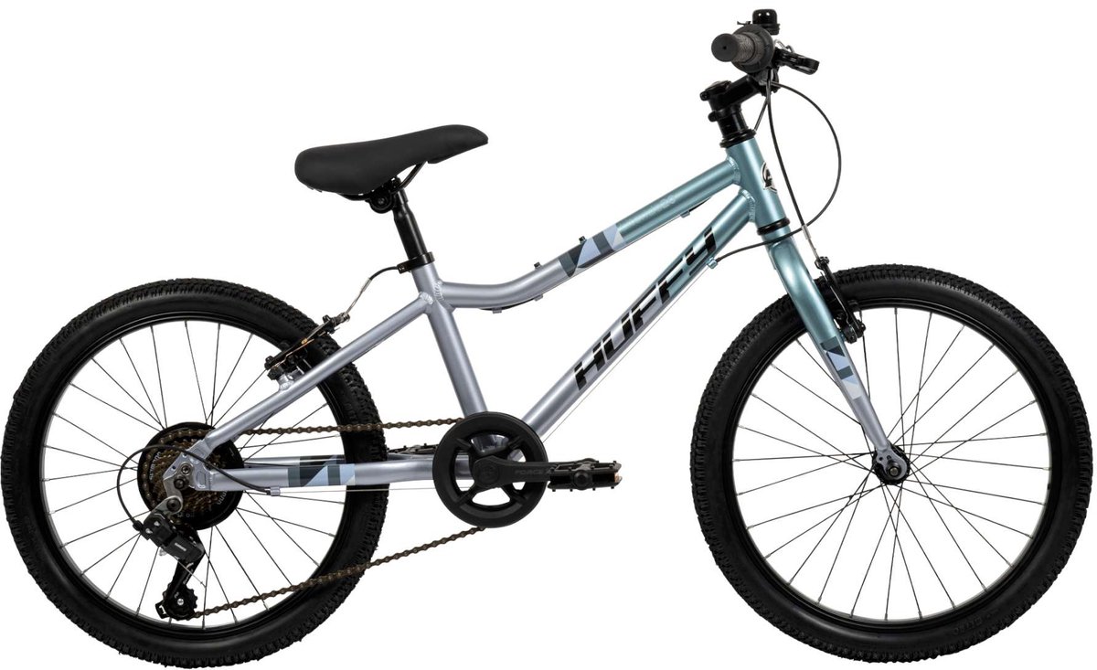 Huffy Literide Kinderfiets Jongens 20 inch Turquoise Zilver Twee handremmen