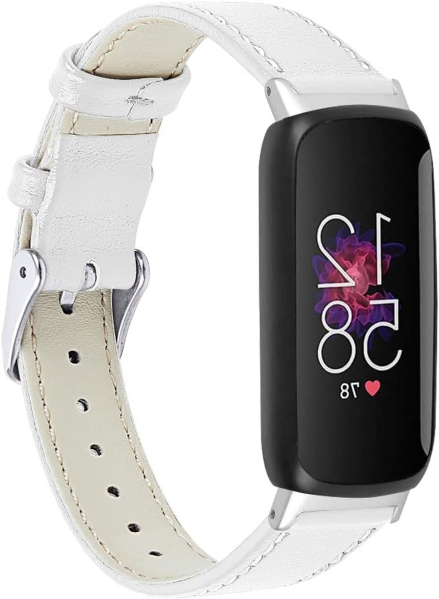 Vervangbare leren polsband met bloemenpatroon voor Fitbit Inspire 3, comfortabele en stijlvolle smartwatch band voor activiteiten tracker