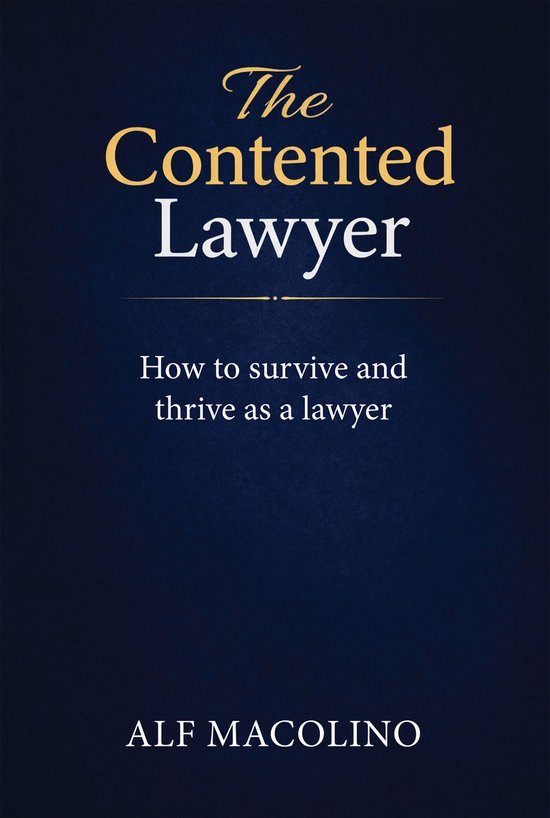 The Contented Lawyer - cover