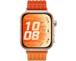 HUAWEI WATCH FIT 5 PRO- Oranje - Premium ontwerp - Geavanceerde outdoor workout mogelijkheden - Professioneel gezondheidsmonitoring met TruSense - Compatibel met iOS & Android