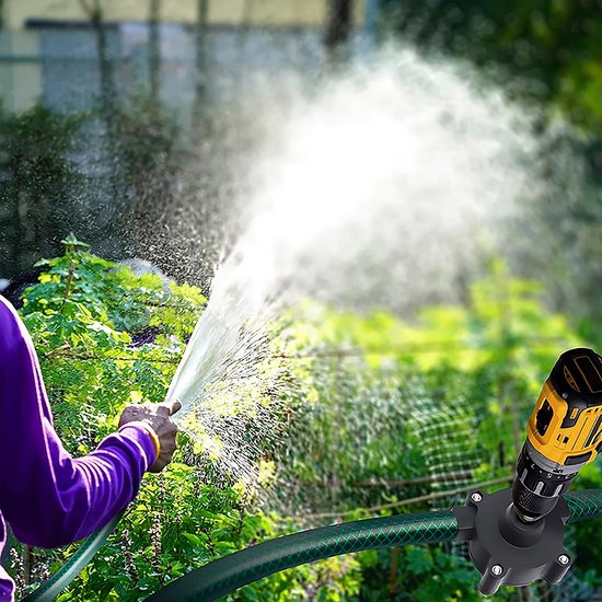Retoo Mini Electric Drill Pomp - 25 L/min, Draagbare Zelfaanzuigende Pomp voor Water en Vloeistoffen van Merkloos — afbeelding 3
