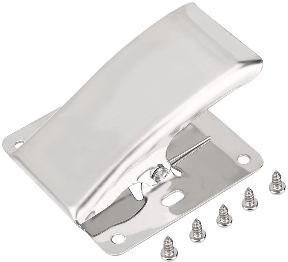 Stainless Steel Fish Fillet Clamp - Sterke Visbehandeling Klem met Diepe Bek