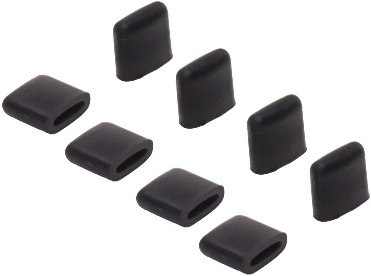 Jhubersproducts - Keukenfriteuselipjes - Hittebestendige keukenfriteusebumpers - BPA-vrij - Silicagel - Geschikt voor grillpan - Kleur #511