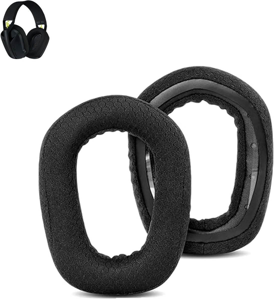 Replacement Ear Cushion Cases Compatible with Logitech G435 Bluetooth Wireless Gaming Zestaw słuchawkowy with Wear - ShopVlot