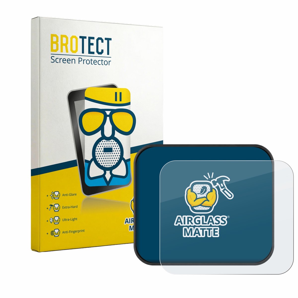 BROTECT - Screenprotector voor Saphe T - Folie Beschermfolie Beschermglas matte