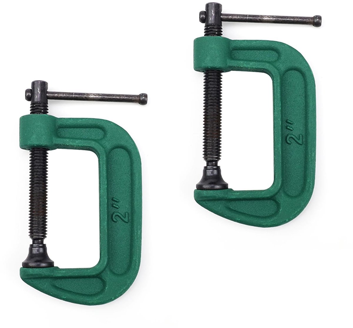 By shayne - C Clamp - Heavy Duty Klemmen - Voor Houtbewerking - Groen - Verstelbare Klemmen - Fixeer met Precisie - Geschikt voor DIY-projecten