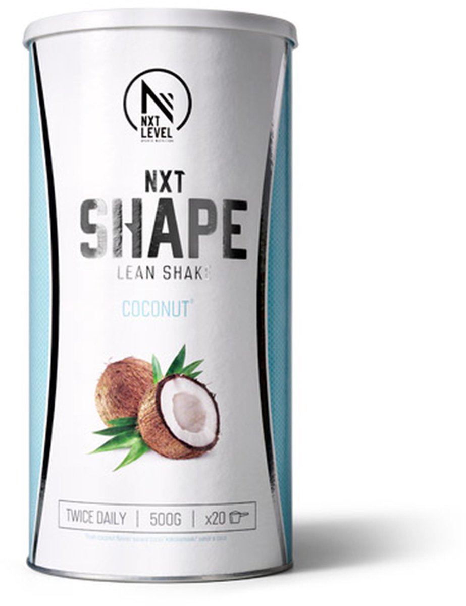 NXT Level® Whey Protein Powder - Eiwitpoeder - Proteïne Poeder - Eiwitten - Eiwit Poeder - 17 Eiwitshakes - Lean Coconut 500g