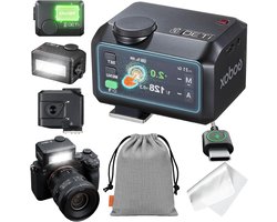 TTL Mini Camera Flitser met 2.4G HSS 1/8000s, Touch Screen & USB-C, Geschikt voor Fujifilm Camera's zoals X-T20, X-T30, X-T2 en X-T3