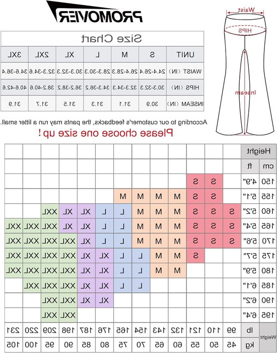 Bootcut Yoga Pants voor Dames met Zakken - Hoge Taille Sportbroek voor Workout en Casual Gebruik met Tummy Control — afbeelding 4