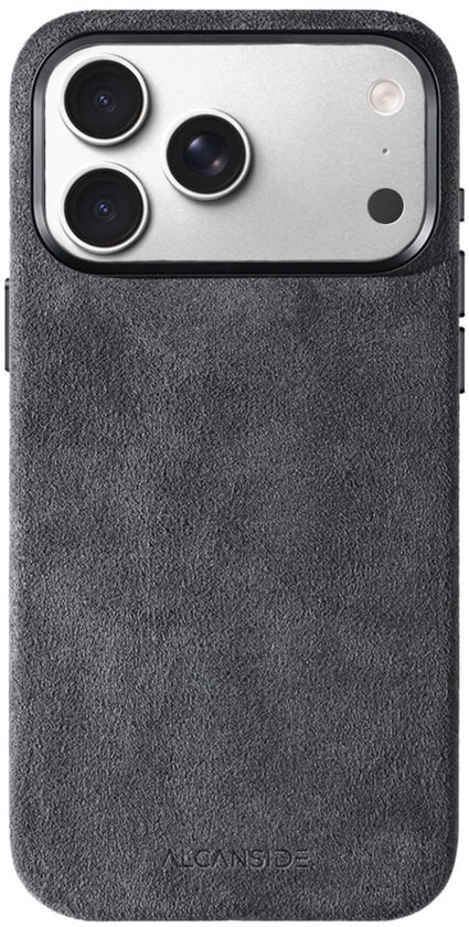 Alcanside Alcantara iPhone 17 Pro Max Case - MagSafe - Space Grey