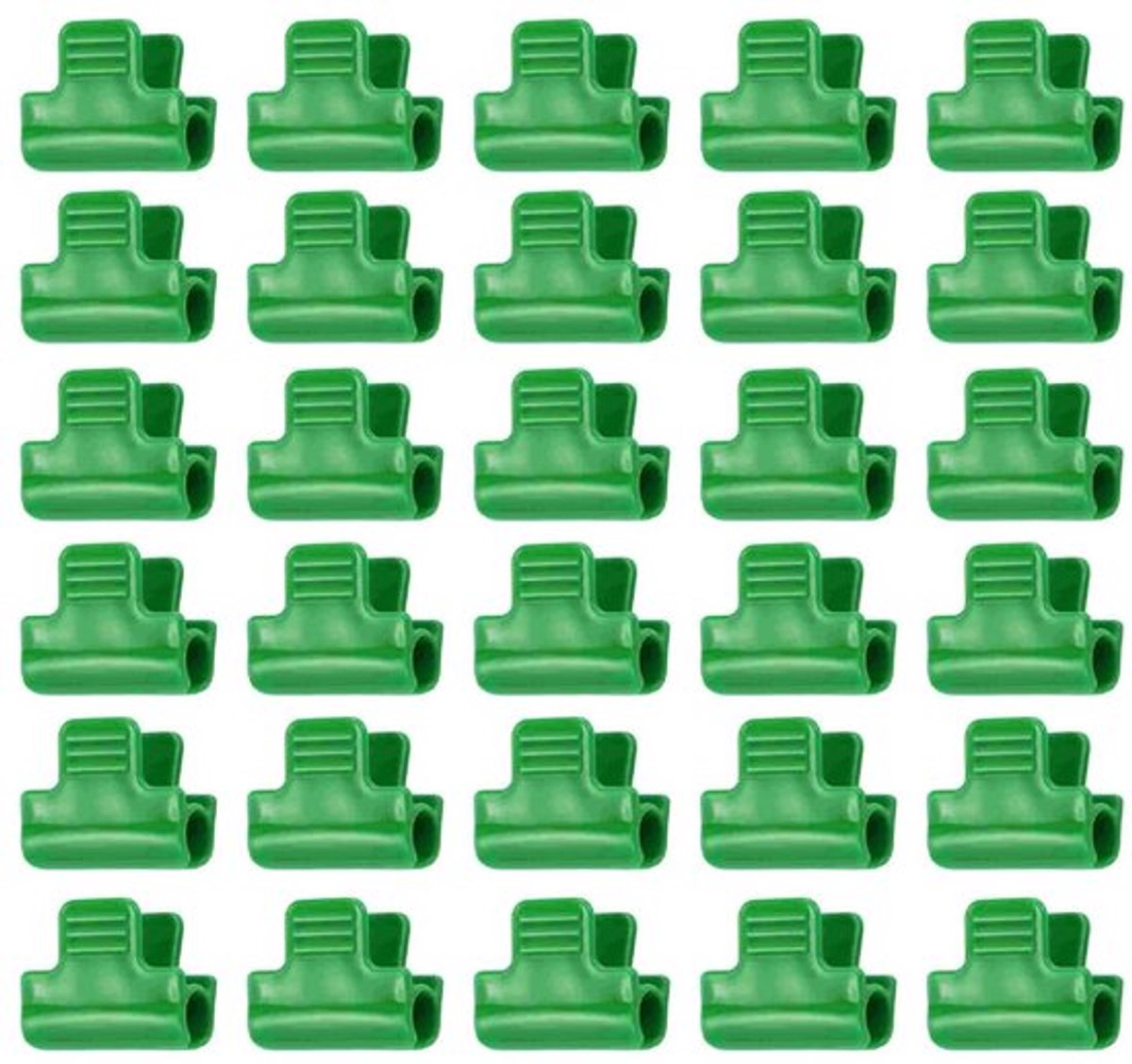 40 stuks Kassenclips, Plantclips, Kassenbevestigingsclips, Plastic Net Tunnel Clip
