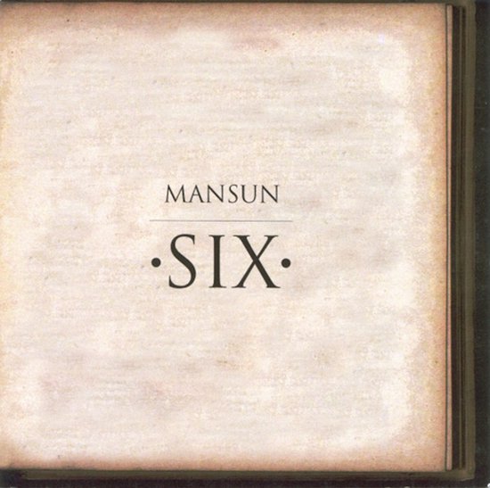 Albumhoes met de tekst MANSU N SIX
