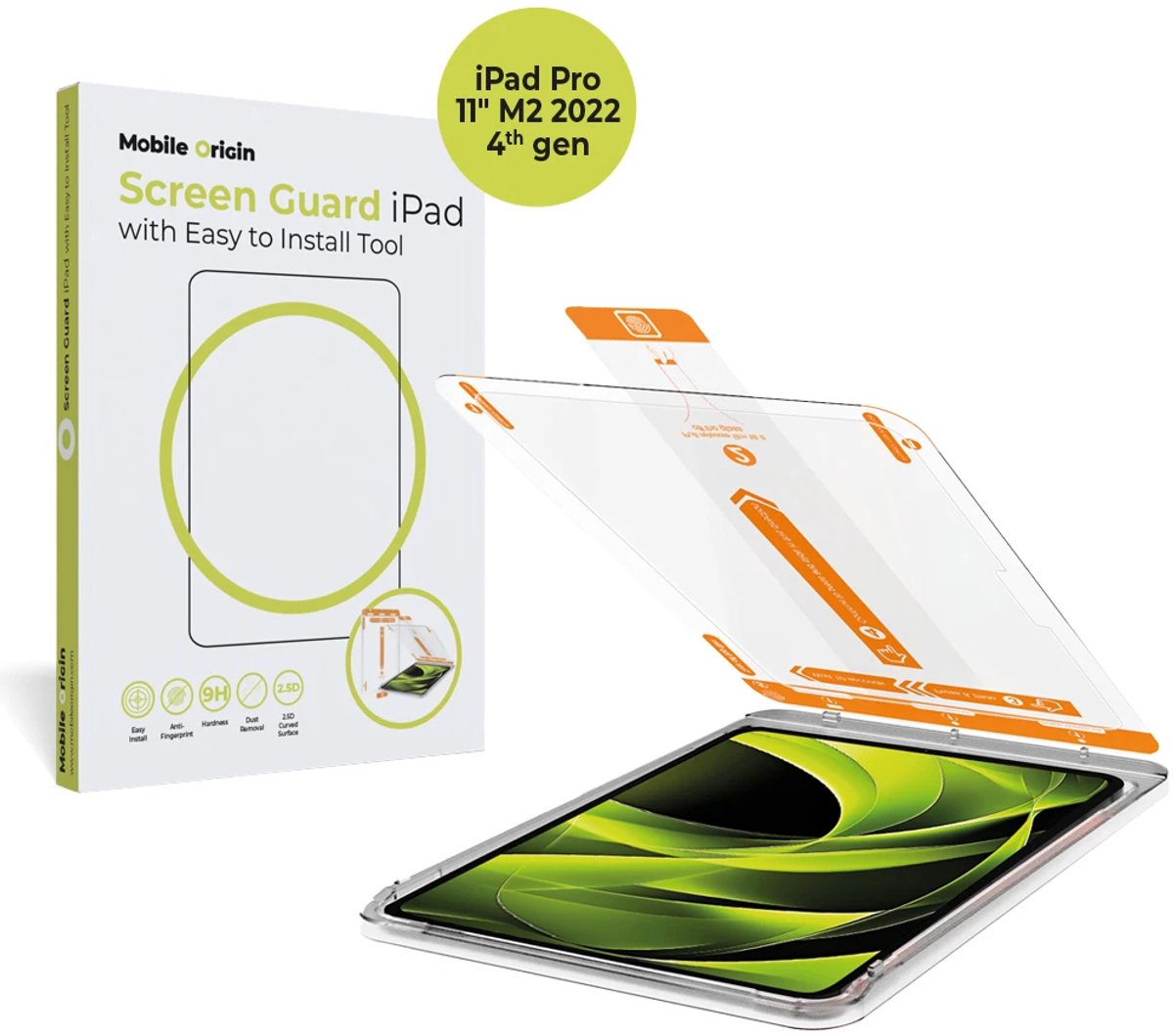 Mobile Origin Schermbeschermer - Ipad Pro 11 M2 2022, 4E Generatie