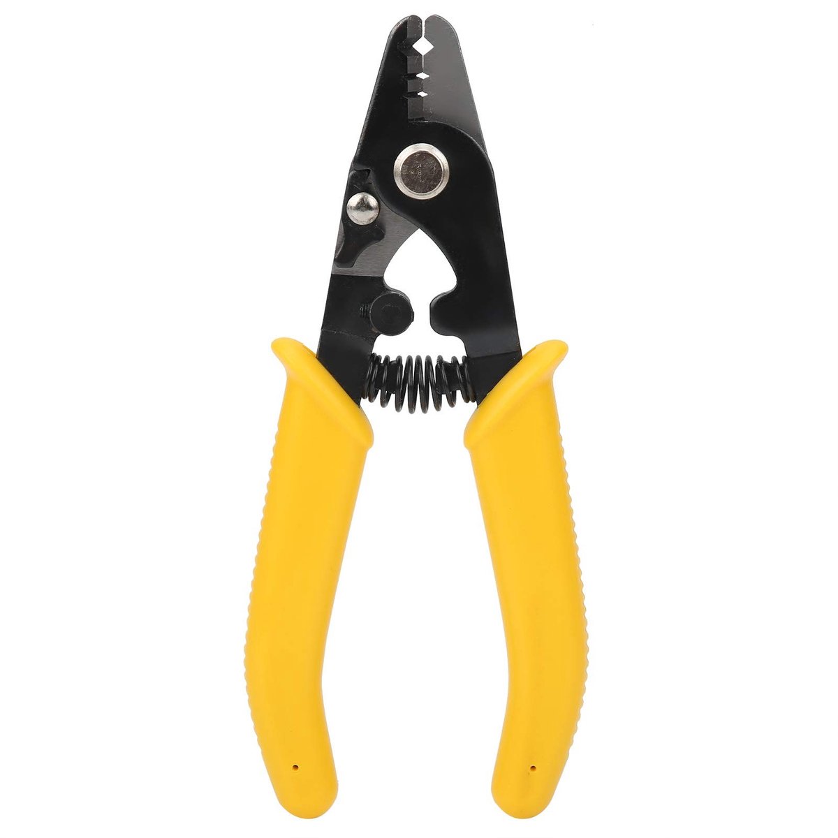 Dailygoods - CFS-3 Draadstrippers - Vezeldraadstrippers - Hoge hardheid - Geel - Draadsnijder - Voor professioneel gebruik - Ergonomisch design