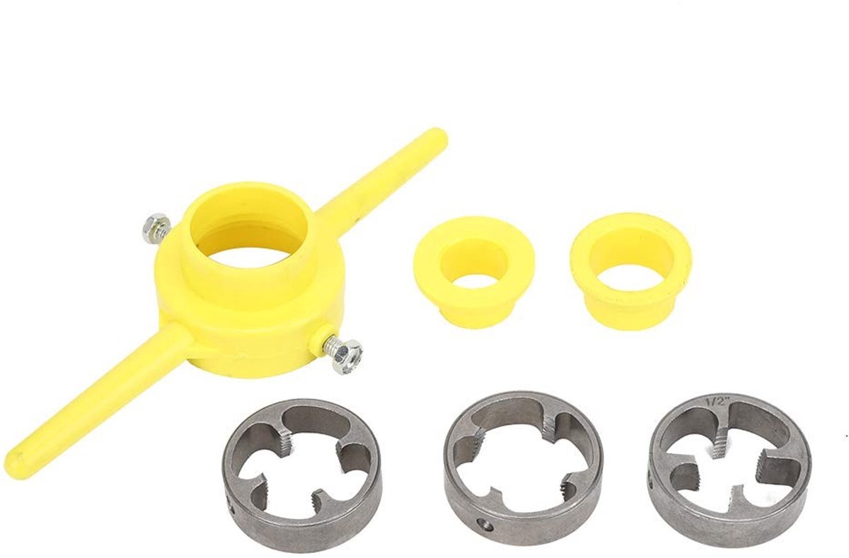 Elzusha - Draad vormen Pipe Punch Set - PVC Threading Tool Maker - Handgereedschap - Pijp Threader - Sanitair Gereedschap - Voor Draadvorming