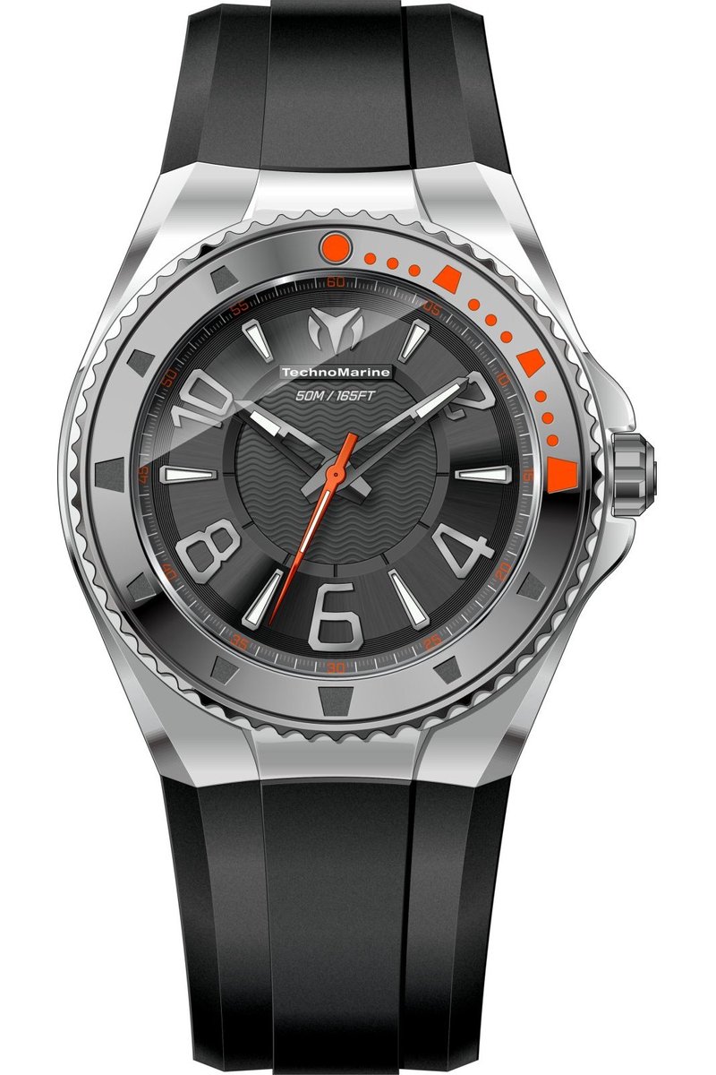 TechnoMarine Lusso Mare TM-225022 Heren Quartz Horloge - 44 mm