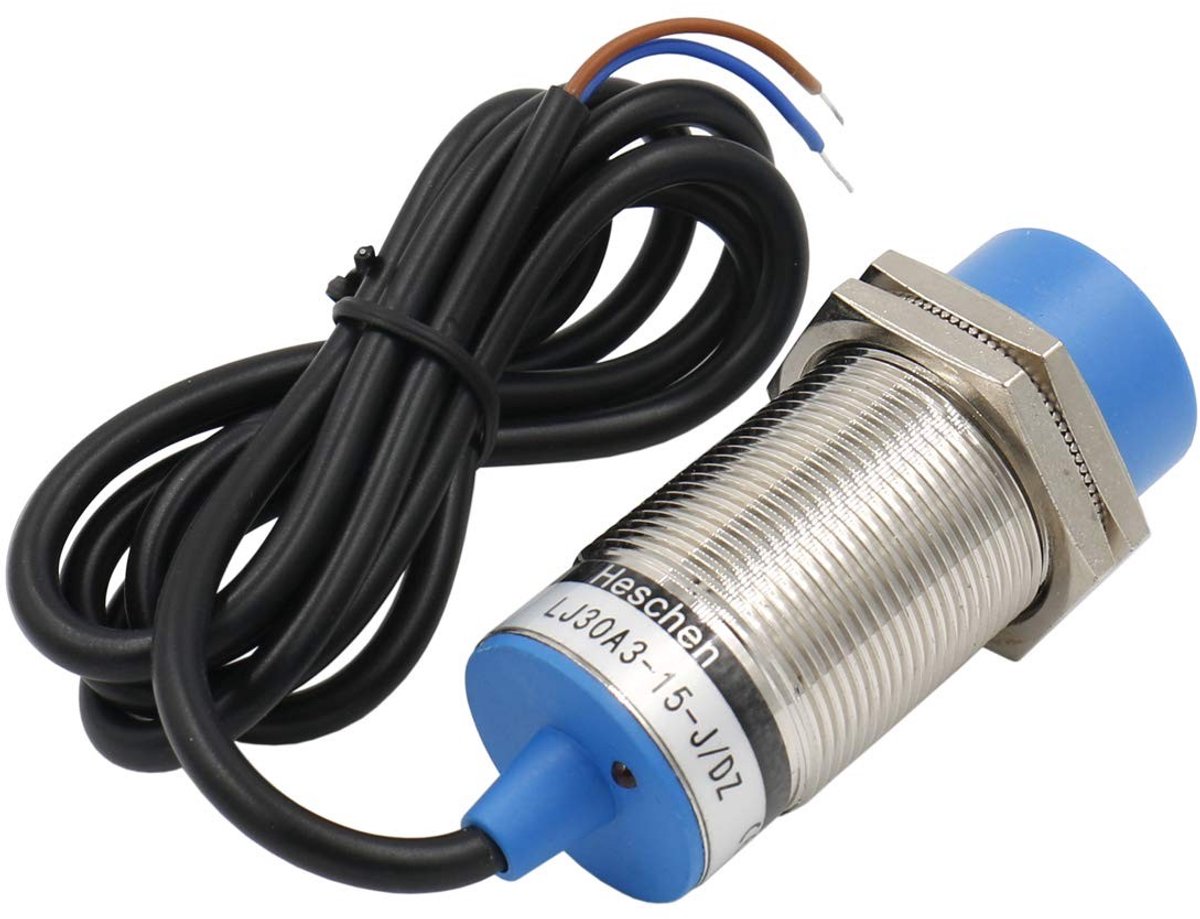 Dailygoods - Inductieve Sensor - Proximity Switch - Economisch - Geel - 15mm - Automatisering - LJ30A3-15-J/DZ