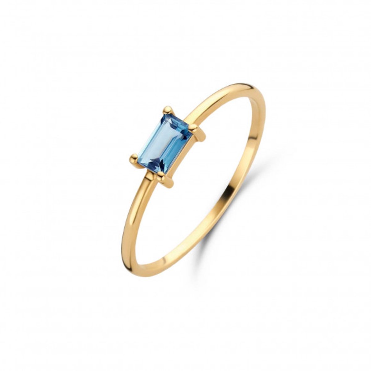 Jackie Medina Topaz Ring 14 Karaat Goud 52