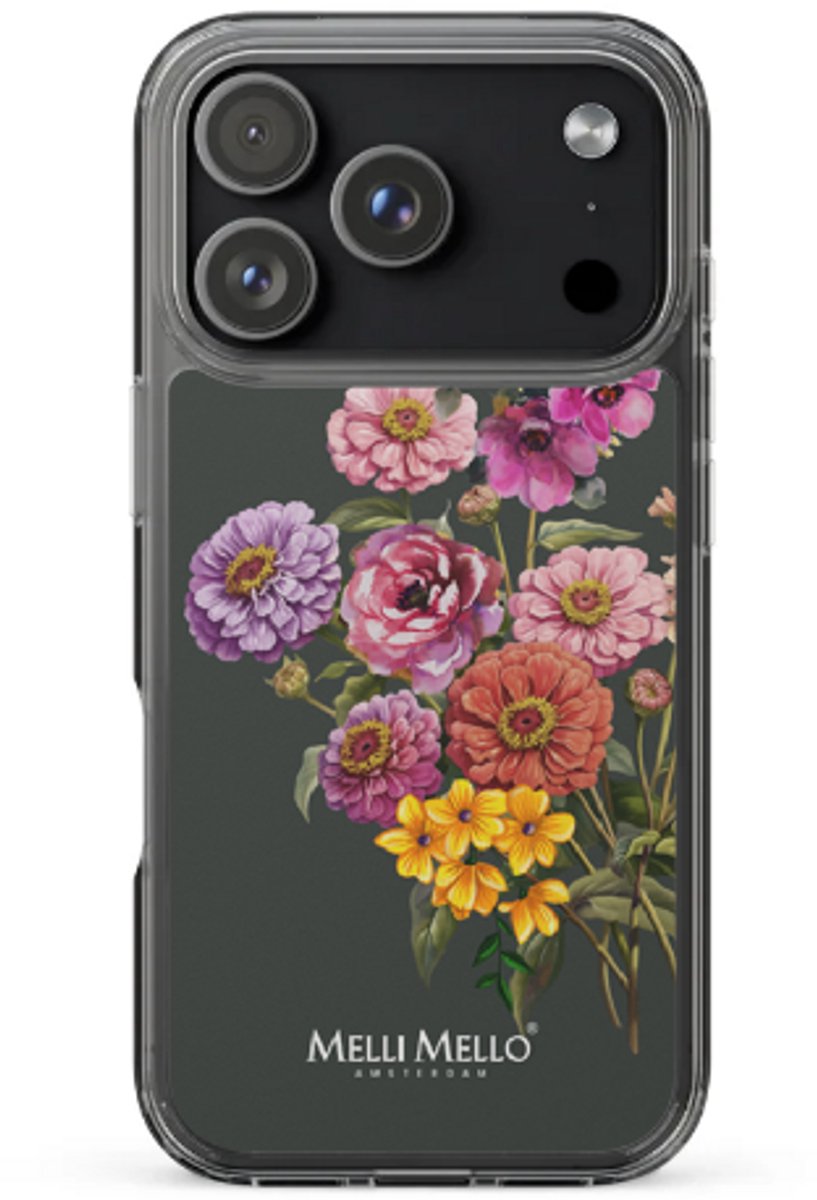 Melli Mello Telefoonhoesje Velvet Bloom (Soft case) - Apple iPhone 17 Pro