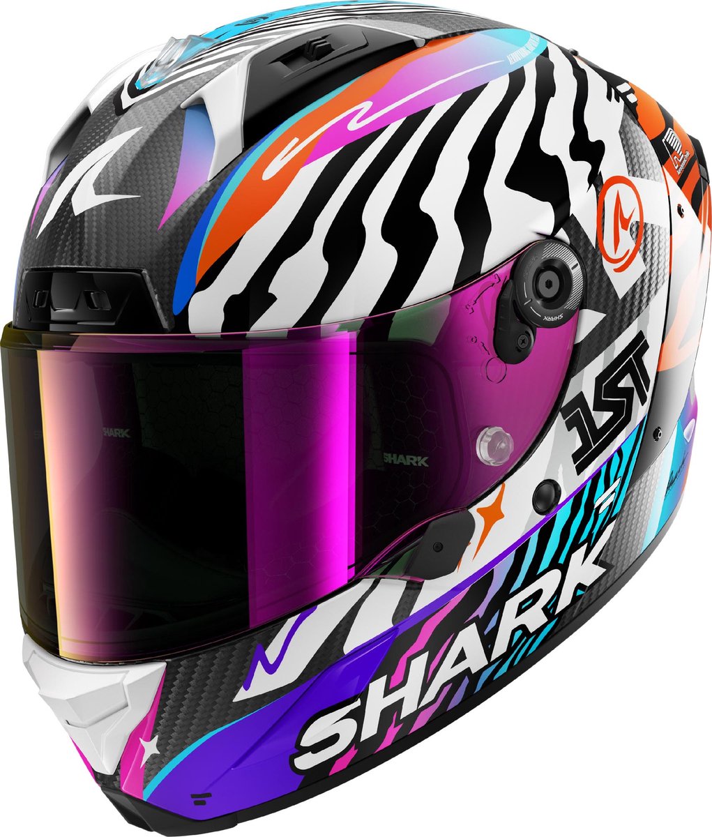 Shark Aeron Speed Fancy Carbon Helm -