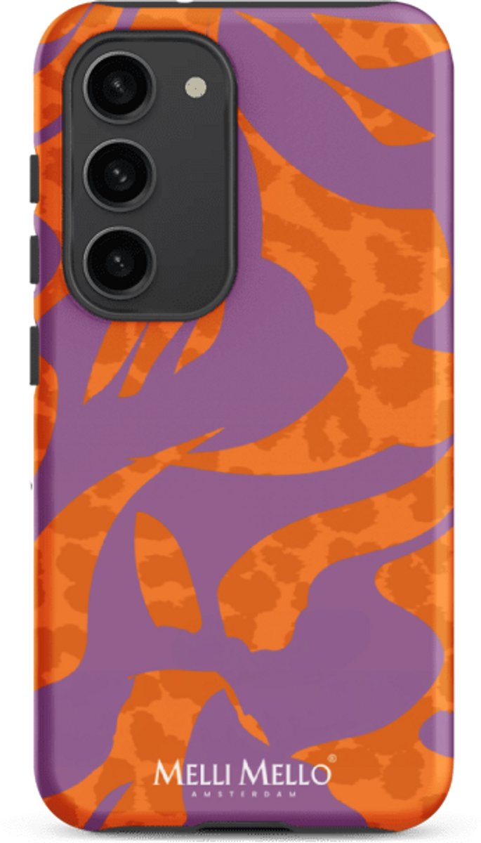 Melli Mello Telefoonhoesje Tangerine Twist (Tough Case) - Samsung Galaxy S23