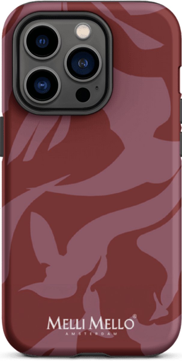 Melli Mello Telefoonhoesje Crimson Wave (Tough Case) - Apple iPhone 14 Plus