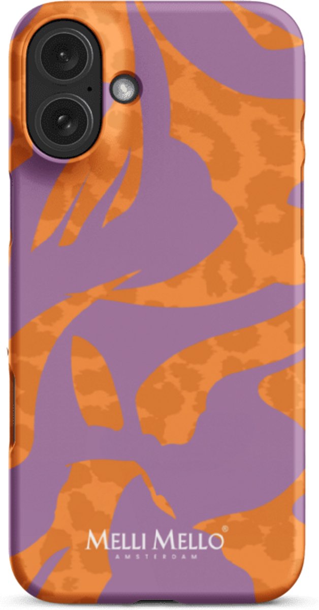 Melli Mello Telefoonhoesje Tangerine Twist (Hard Case) - Apple iPhone 16 Plus