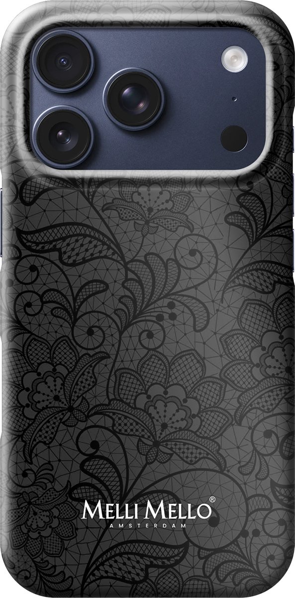 Melli Mello Telefoonhoesje Midnight Lace (Hard Case) - Apple iPhone Xr