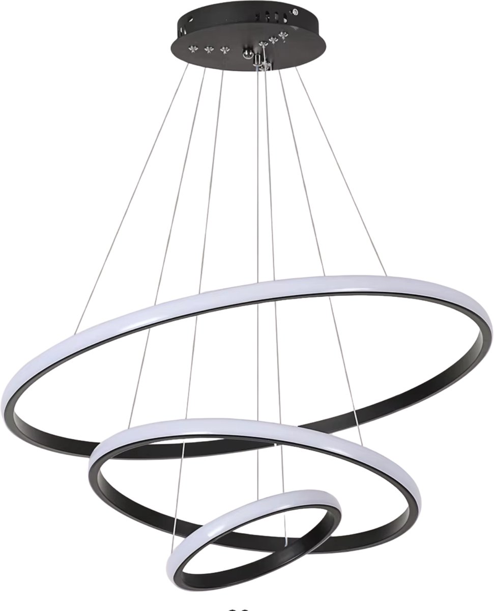 UrbanSelect - Plafondlamp - Moderne 3-ring - Instelbare lichtkleur