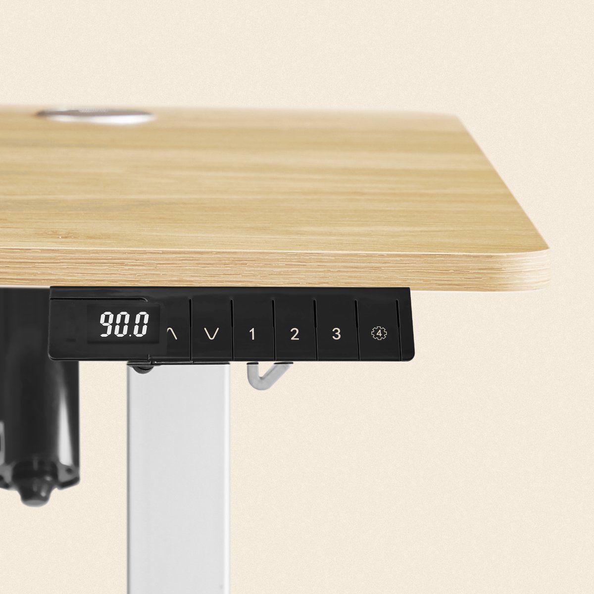 SONGMICS - Zit Sta Bureau - Met Memoryfunctie en USB-C thumbnail 5