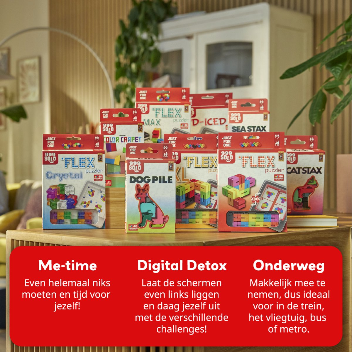 999 Games Sea Stax: 2D/3D denkspel met 48 puzzels