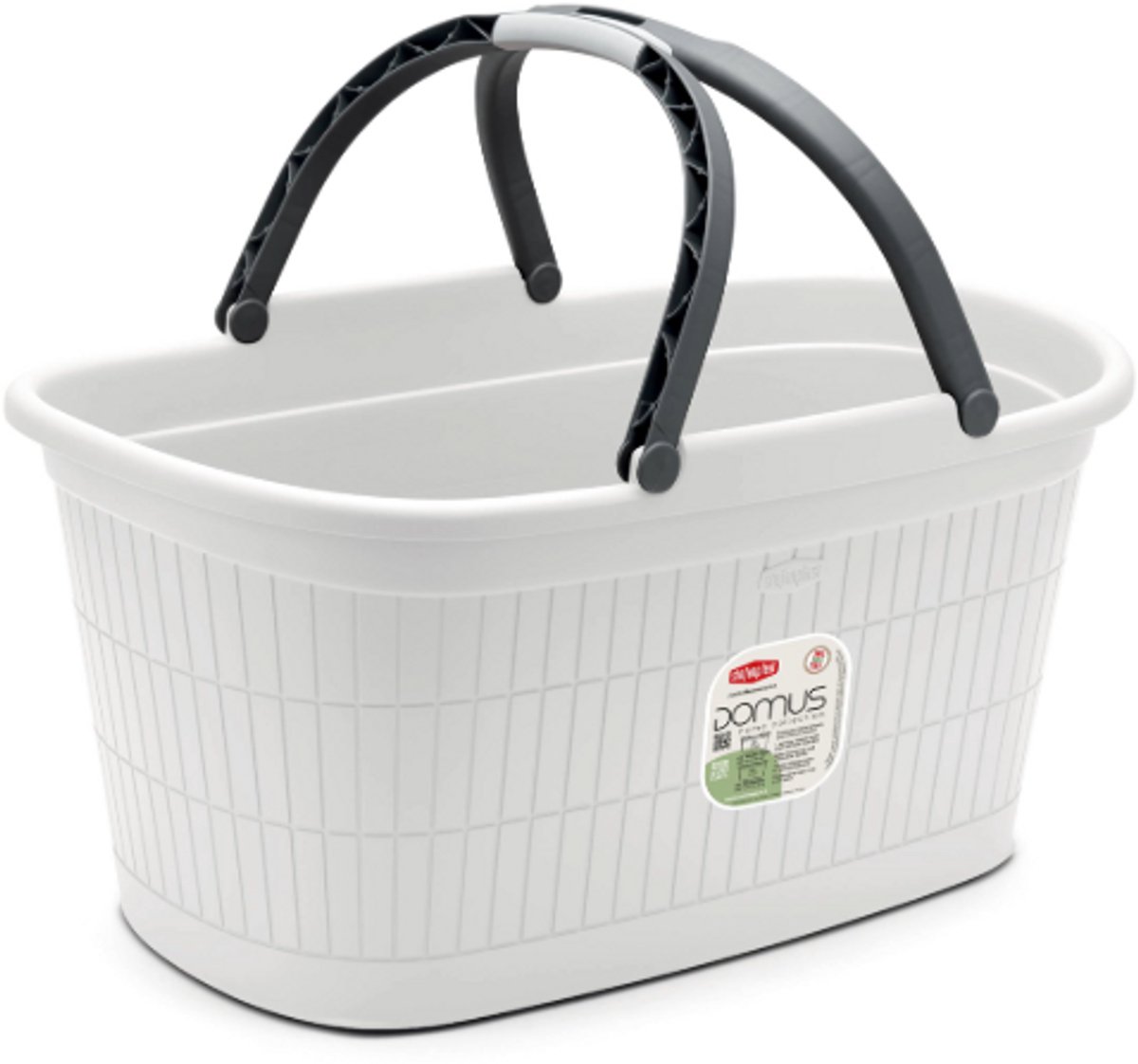 Heupwasmand met handgrepen 'Domus' - 35 liter - Dust White