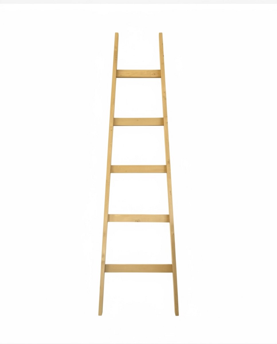 Okergele decoratieladder