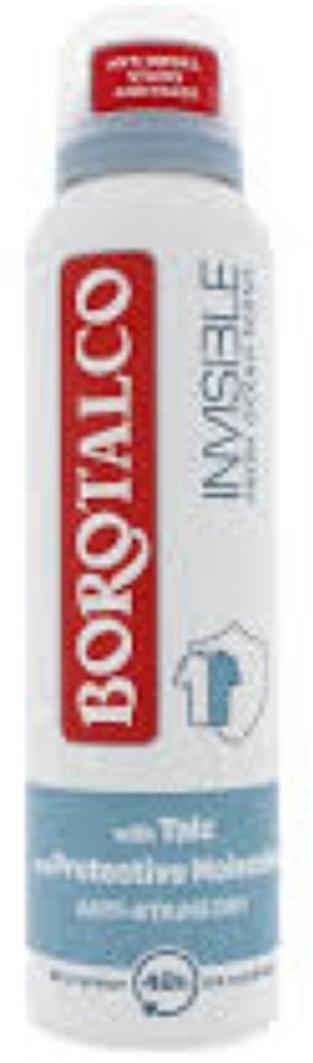 Bol.com Borotalco Invisible Fresh Ocean Scent Deodorant Spray 150 ml aanbieding
