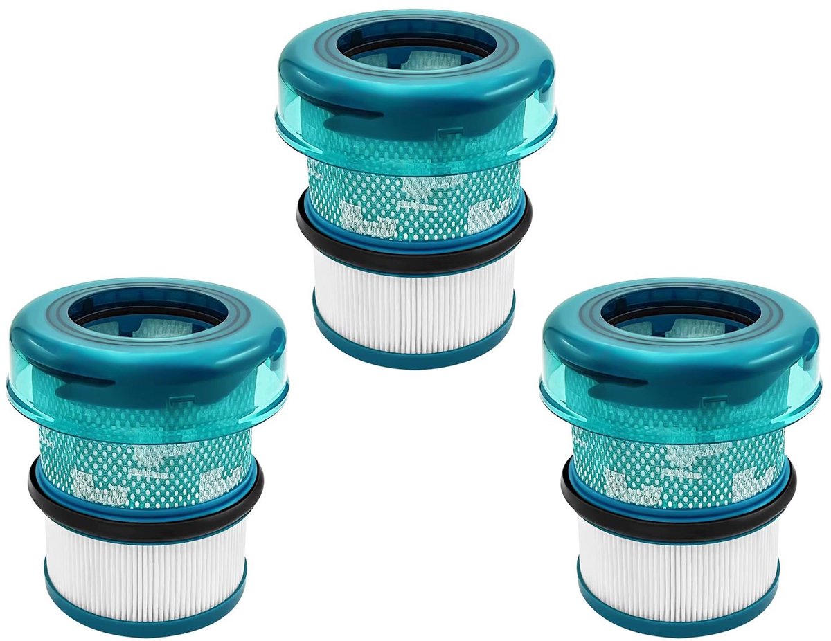 Dyson V16 Piston Animal Filterset (3 Stuks, Plus.Parts® alternatief voor 974676-01)