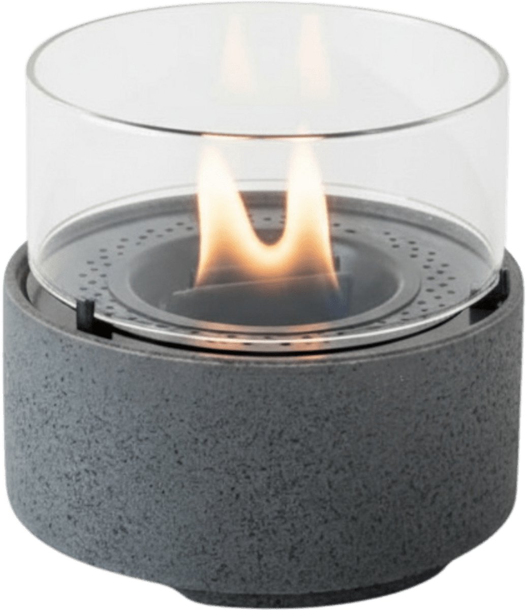 Tenderflame - Café 14 - Grey Lava - Tafelhaard - Sfeerhaard
