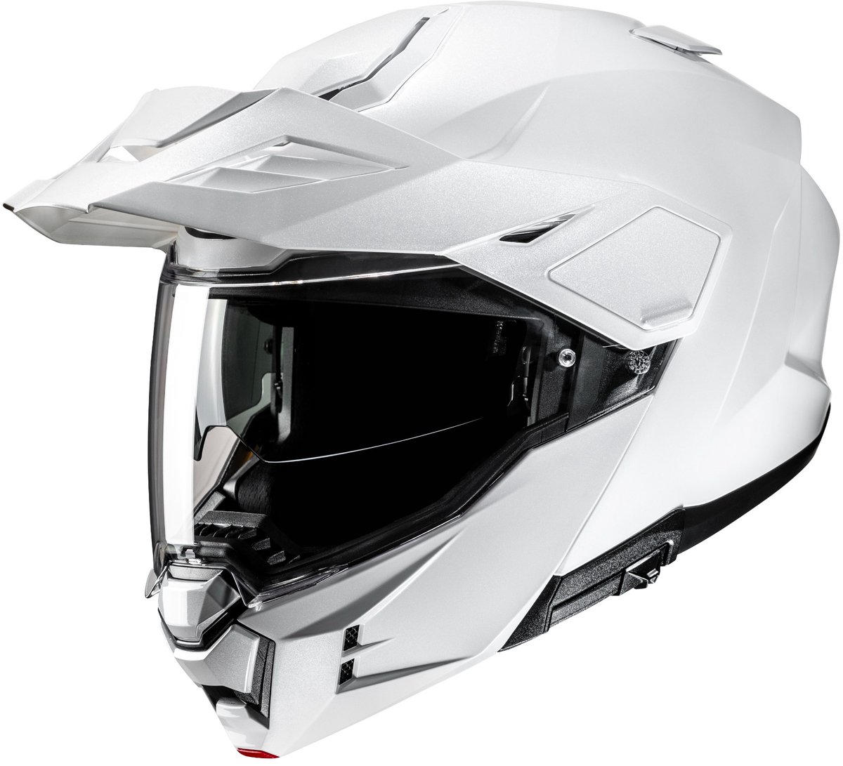 HJC i80 Solid Wit Adventure Motorhelm - Helm