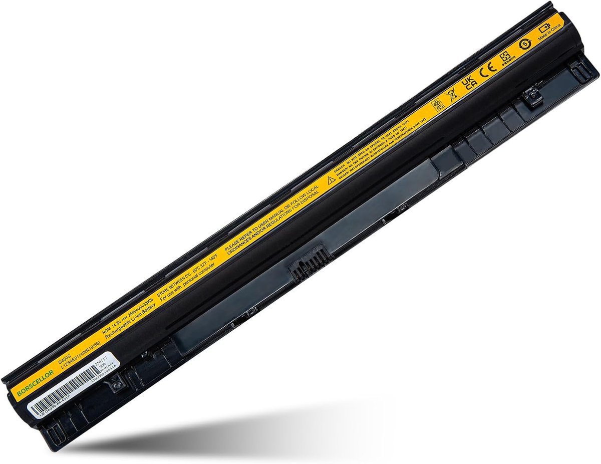 Battery voor Laptop L12M4E01 L12L4E01 L12S4E01 L12L4A02 L12M4A02 L12S4A02 - Hoge Capaciteit - Langdurige Batterij Compatibel met IdeaPad G50 G400s G500s S410p S510p Z50 Z70-80 Z710
