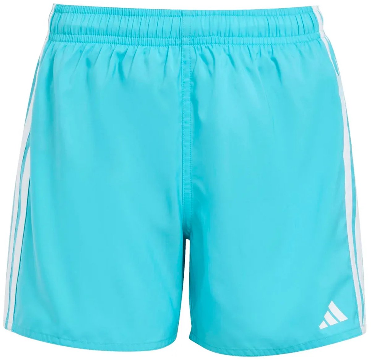 Adidas 3 Stripes Zwembroek 5-6 Years Jongen Wit
