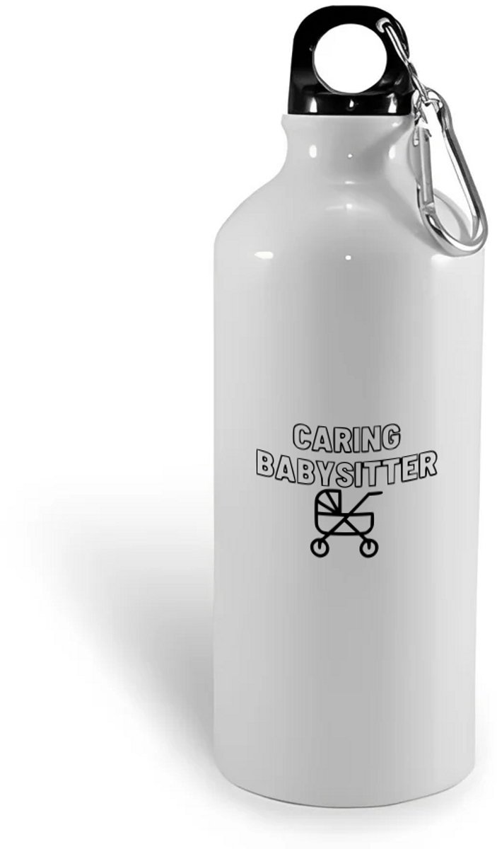 Hacebo® - Caring babysitter waterfles - Baby - Familie vrienden - Cadeau - water fles - 400ML