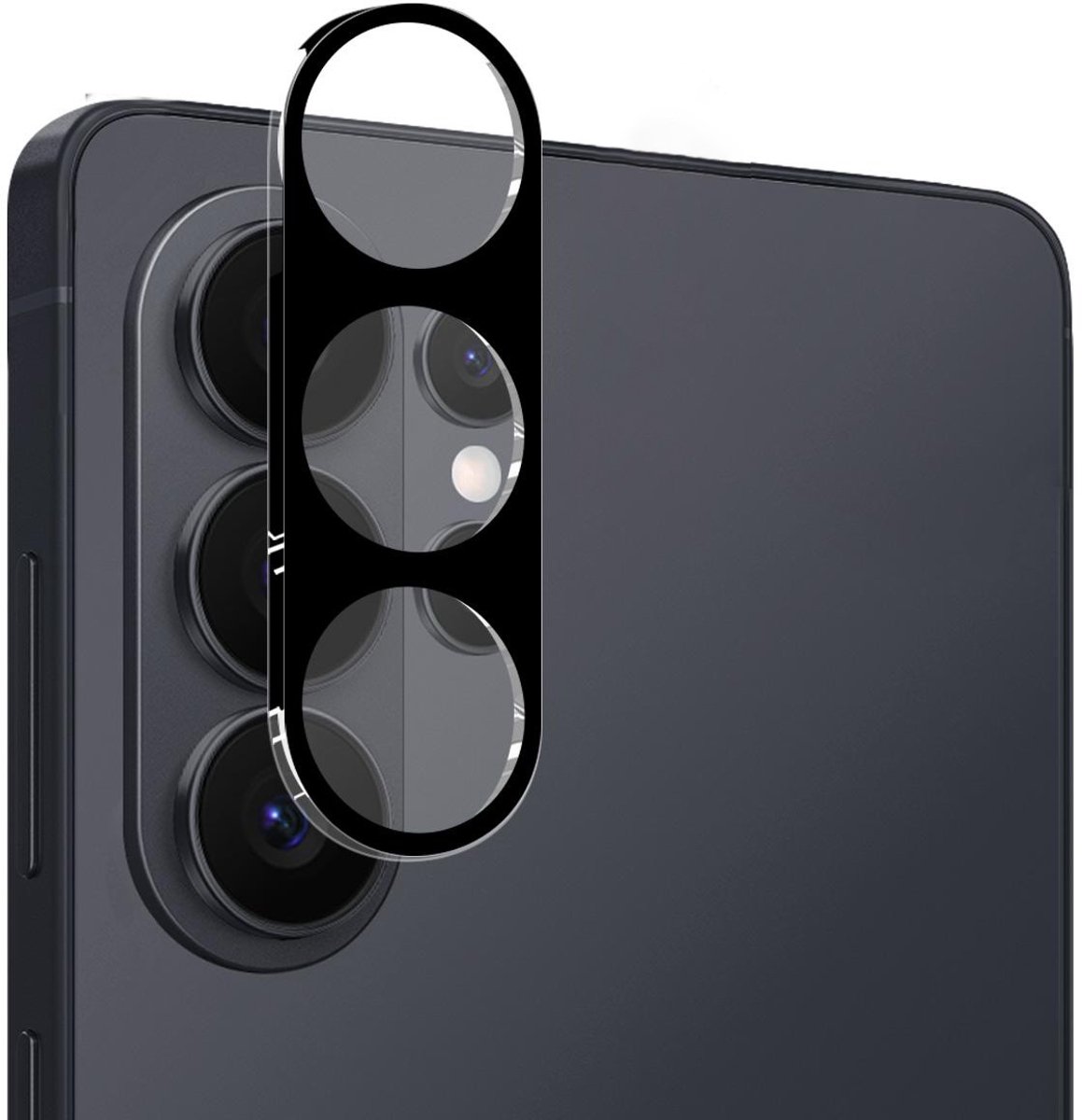 Solidenz Camera Protector - Geschikt voor Samsung Galaxy S26 Ultra - Zwart
