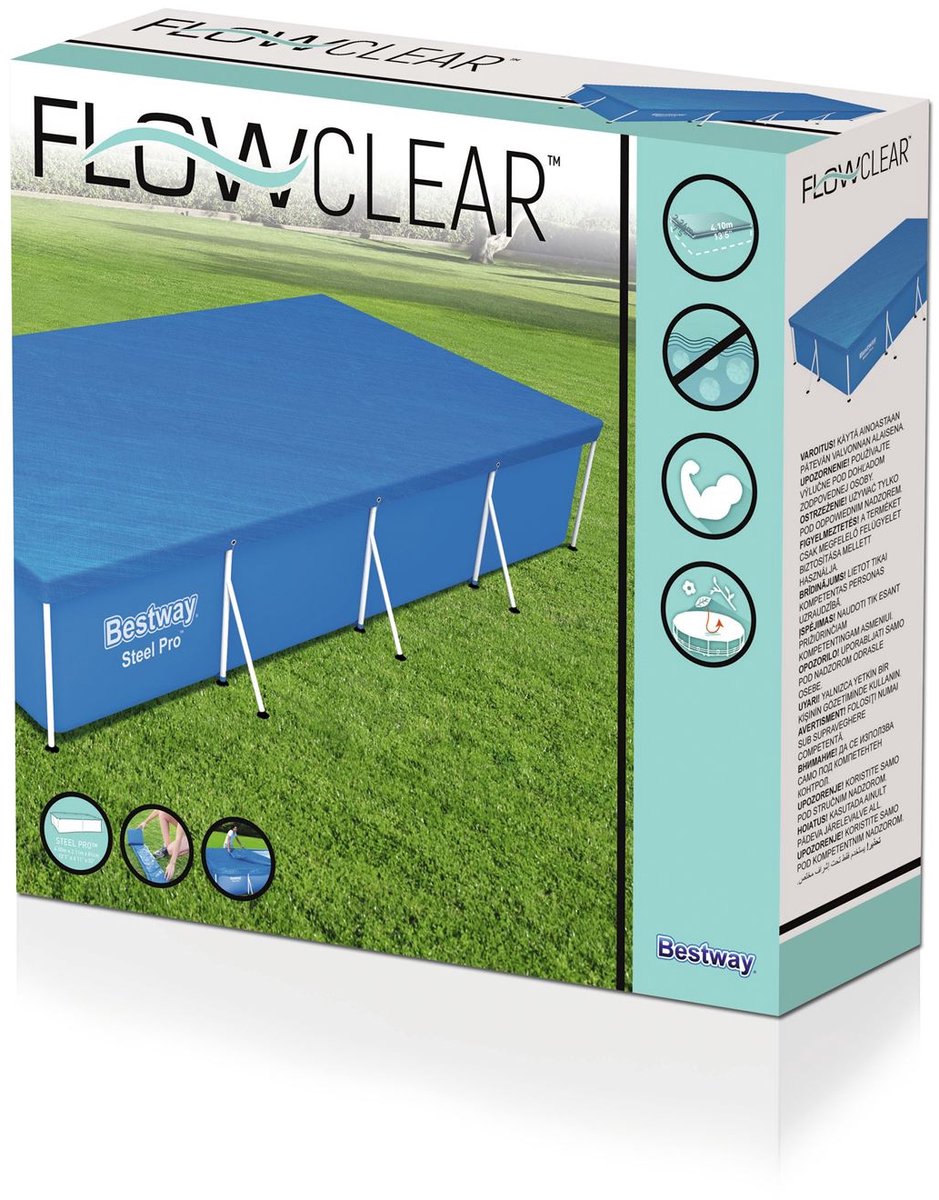 Bestway Afdekzeil 400 x 211 cm Framepool
