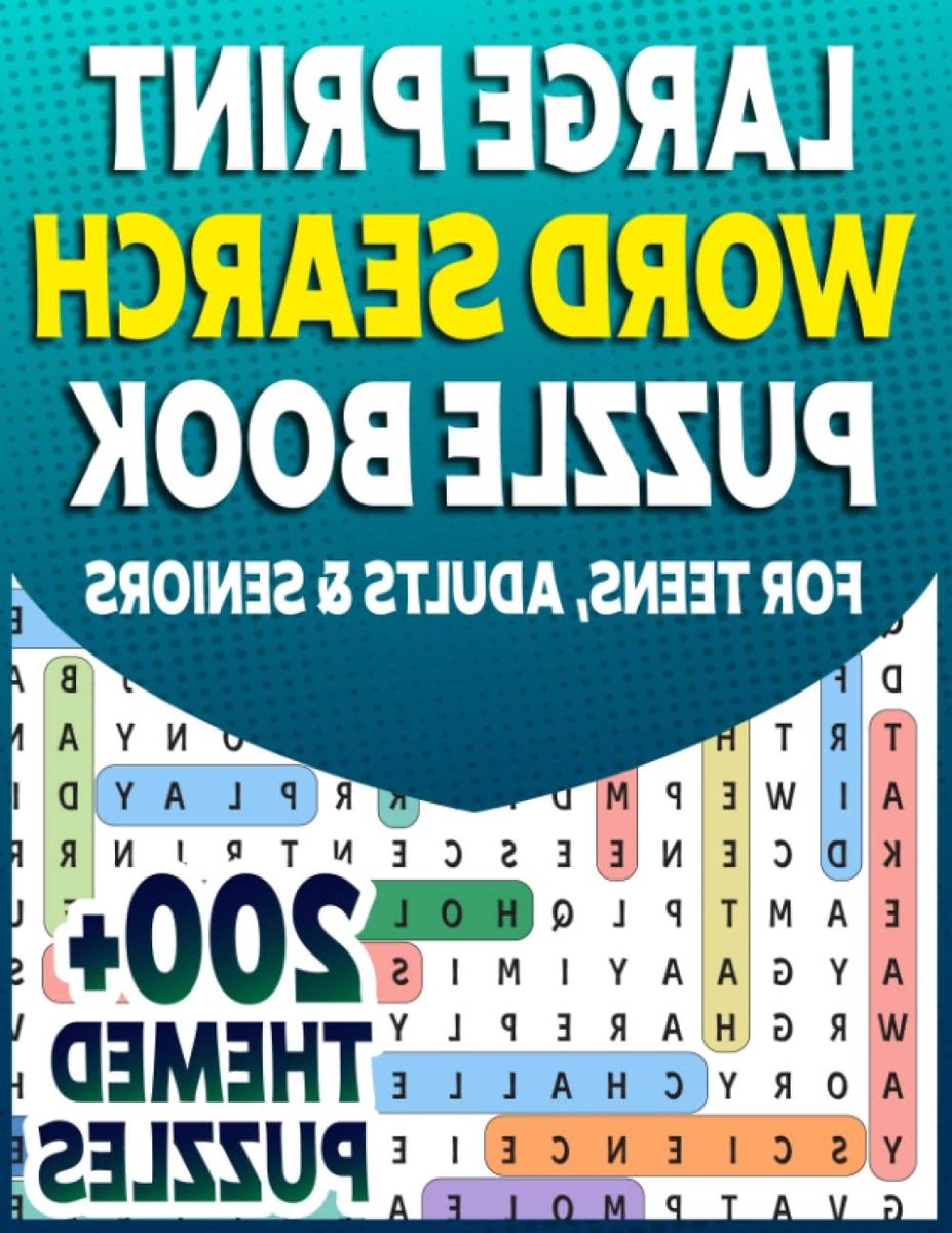 Woordzoekboek - Puzzelboek Volwassenen - Hersenen Trainen - 200 Thematische Puzzels - 102 Pagina's - Niet Van Toepassing