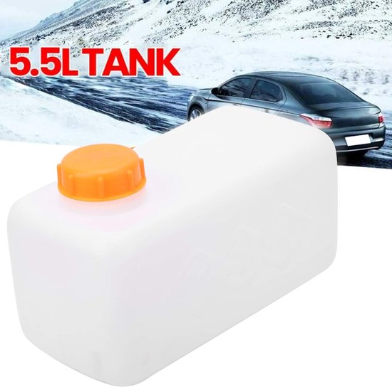 Brandstoftank - Kunststof reservoir - Verwarming Toepassen - Lekvrij Ontwerp - 55 Liter - Oranje — afbeelding 2
