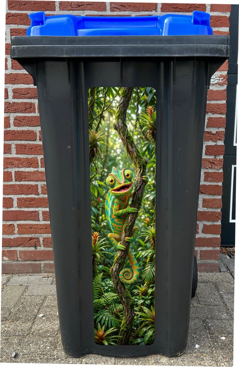 Klikosticker kameleon 20x80 cm. (zie ook de andere designs)