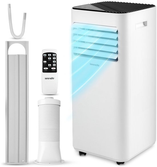 Mobiele airco ideaal voor in de caravan / camper 8000 BTU / 2 kW met afstandsbediening