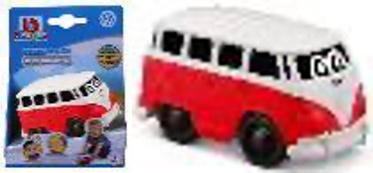 BB Junior VW Samba Bus - My 1st Collection - 3 inch - Rood/wit