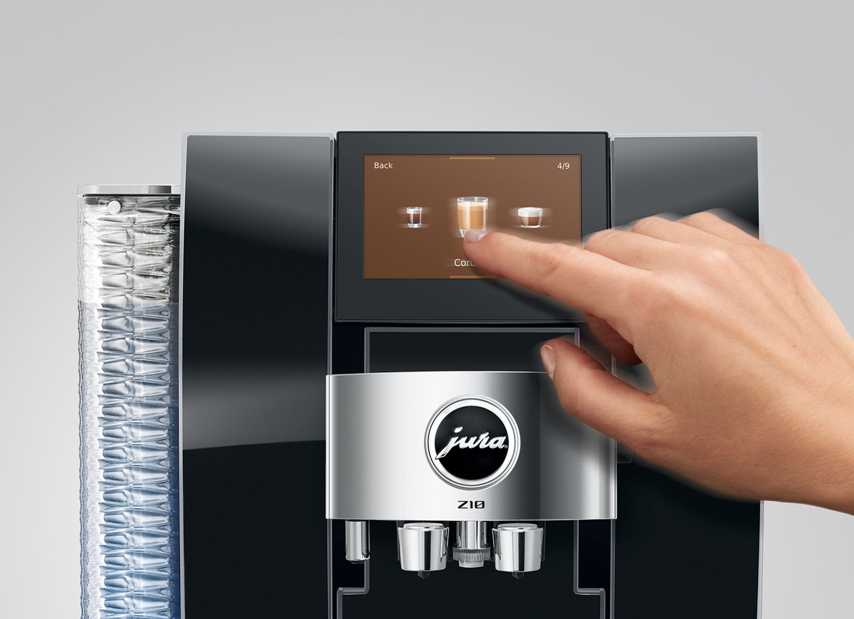 JURA Z10 Diamond Black - 51 specialiteiten volautomaat thumbnail 6
