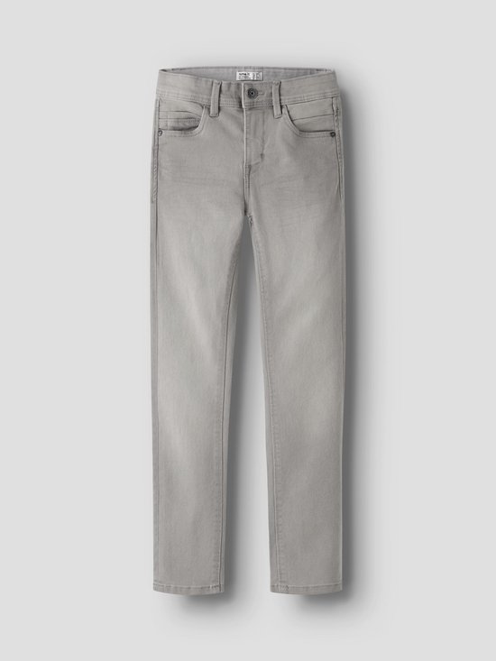 Strakke, grijze jeans.