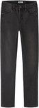 Grijze slim fit spijkerbroek voor jongens, staand.